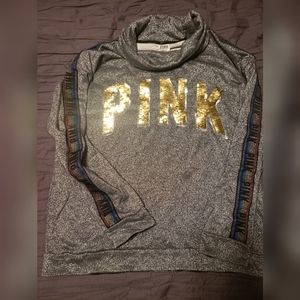 VS Pink cowl neck sweater